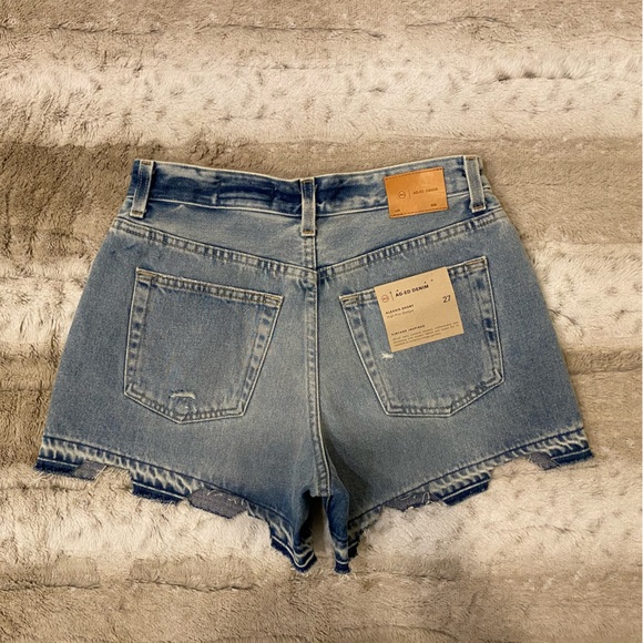 NWT💝AG Alexxis High Waist Chew Hem Cutoff Denim Shorts Size 27 - Picture 9 of 16